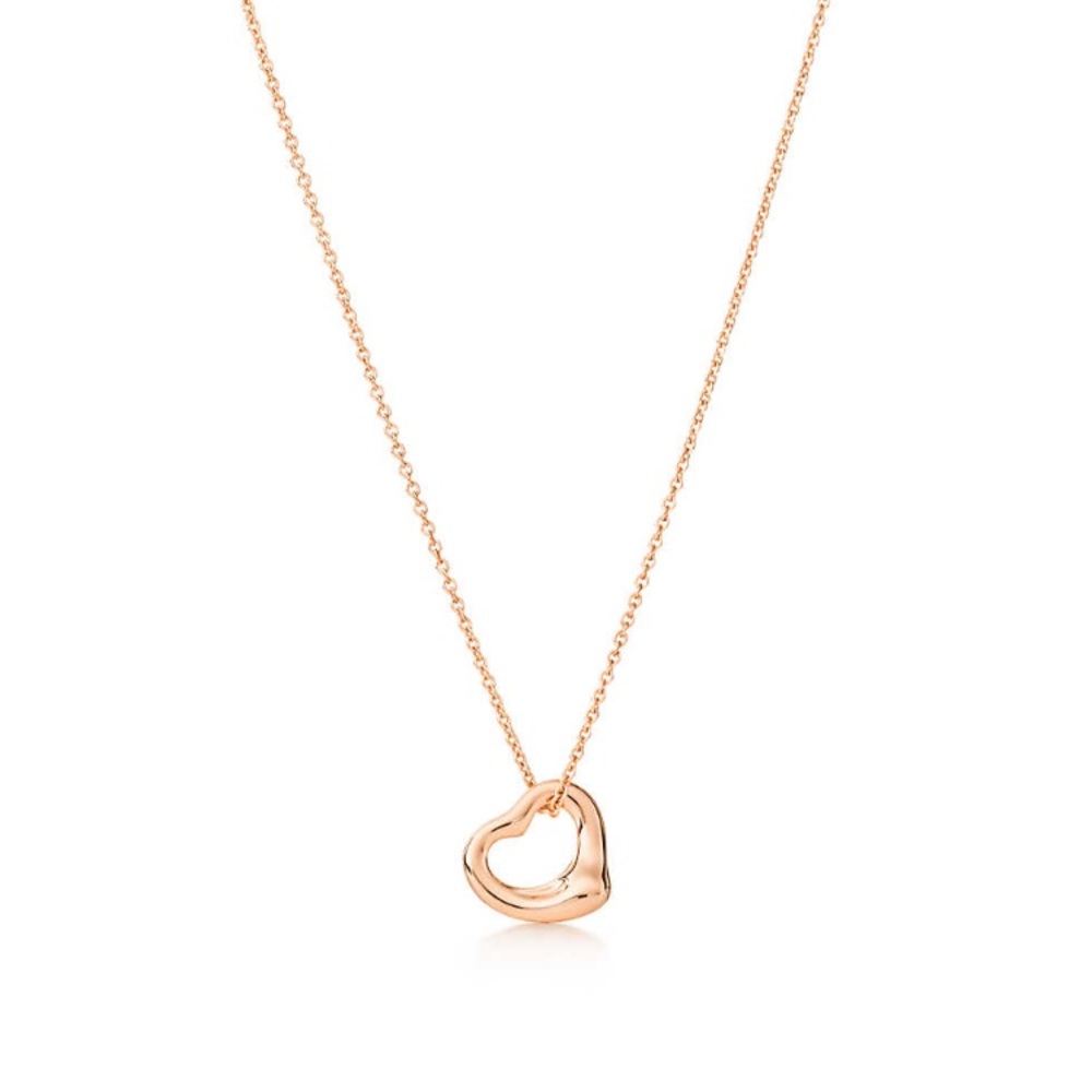 Tiffany & co Elsa peretti open heart pendant